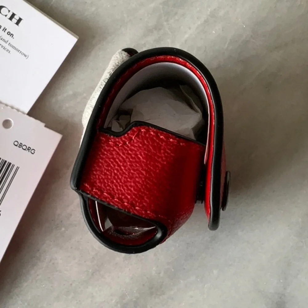 Coach Red AirPod case - Picture 2 of 7